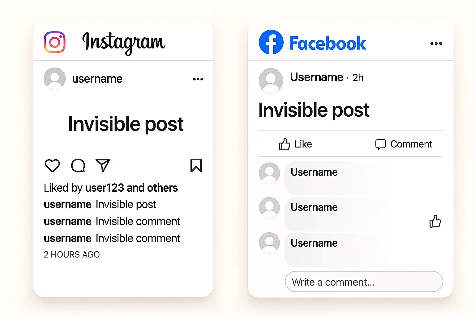 Send Blank Text on Instagram